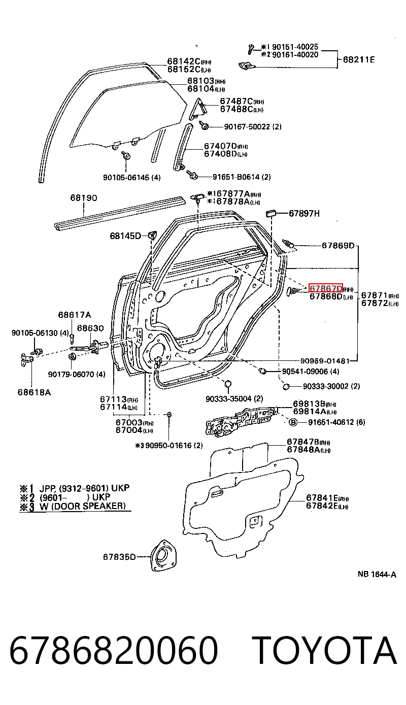 6786820060 Toyota
