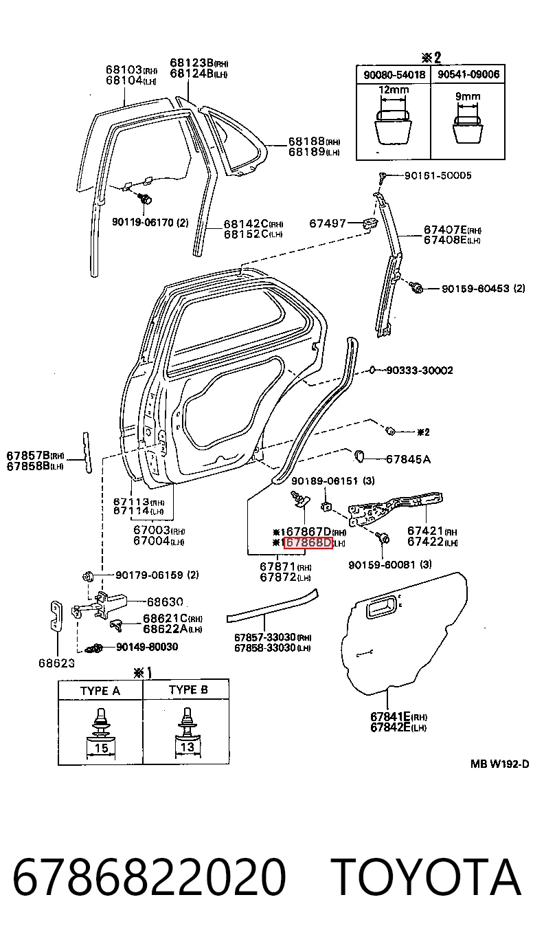 6786822020 Toyota