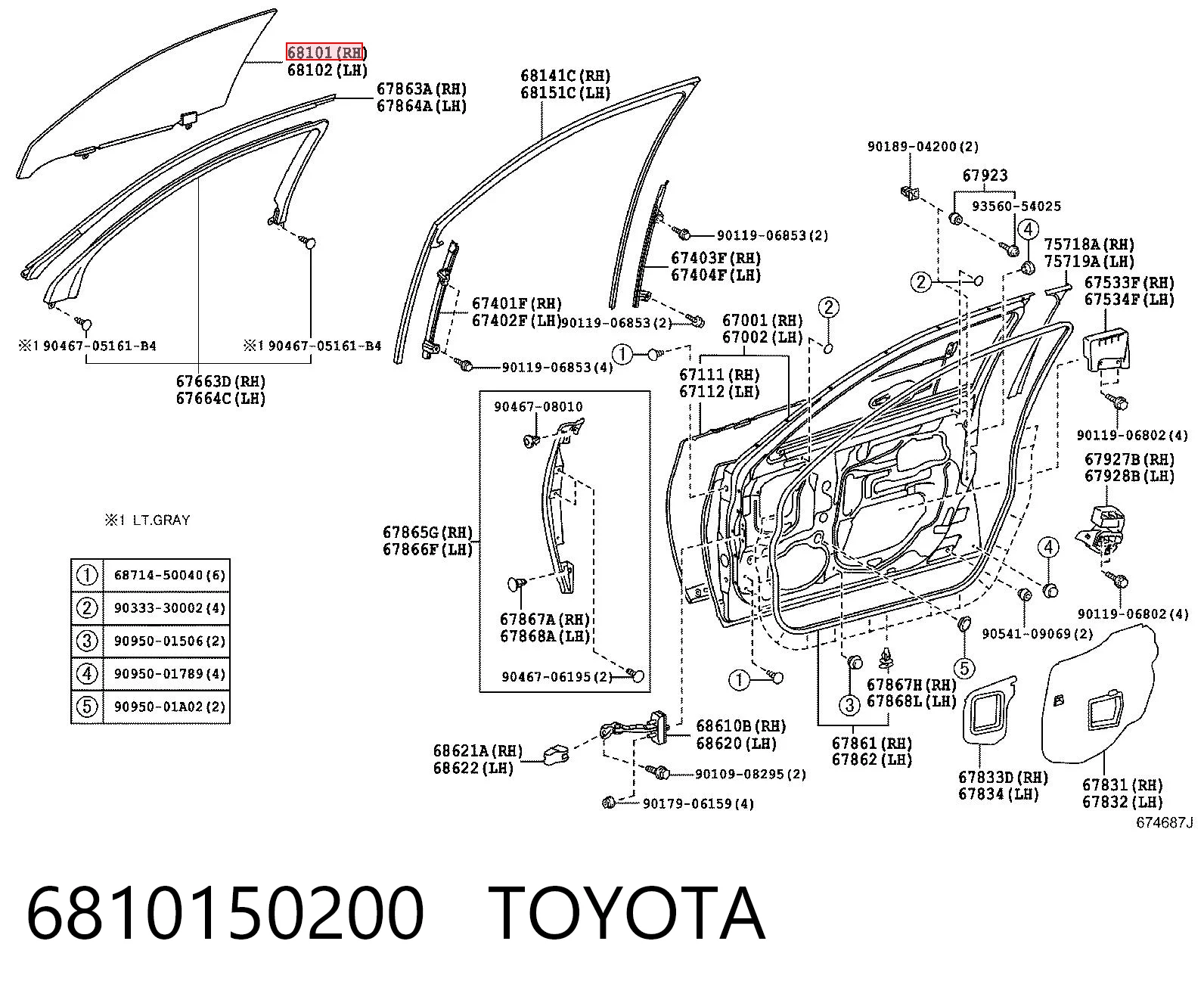 6810150200 Toyota