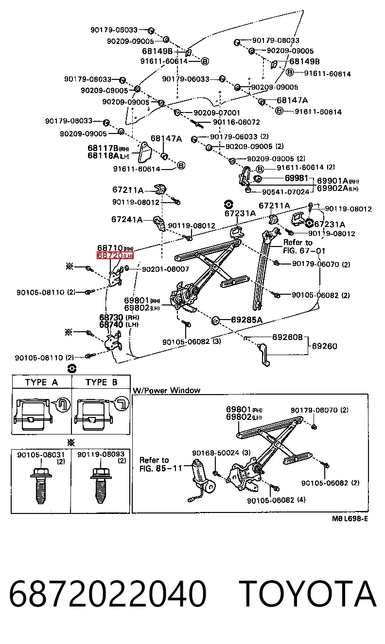6872022040 Toyota