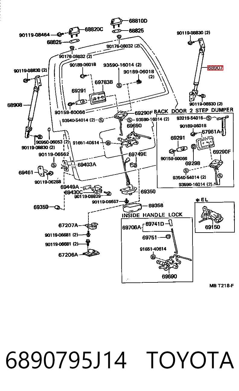 6890795J14 Toyota