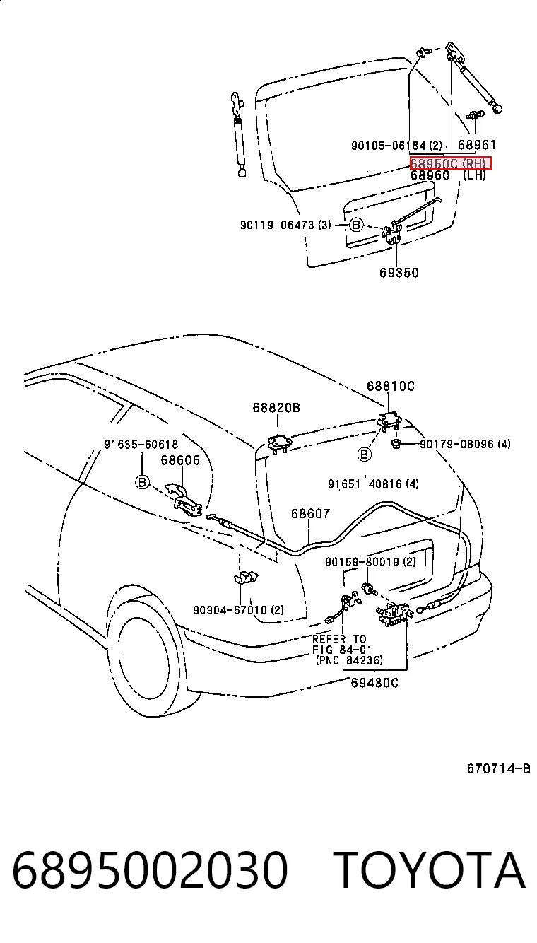 6895002030 Toyota