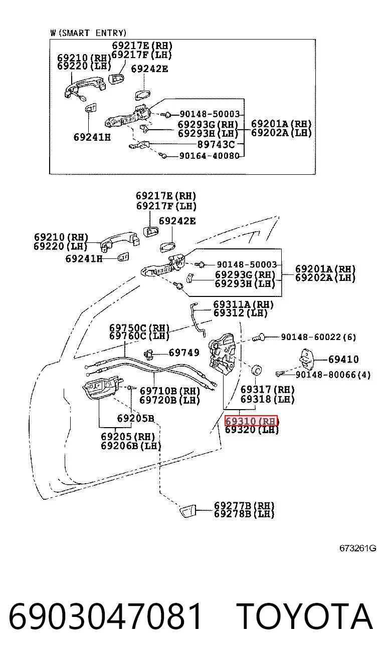 6903047081 Toyota