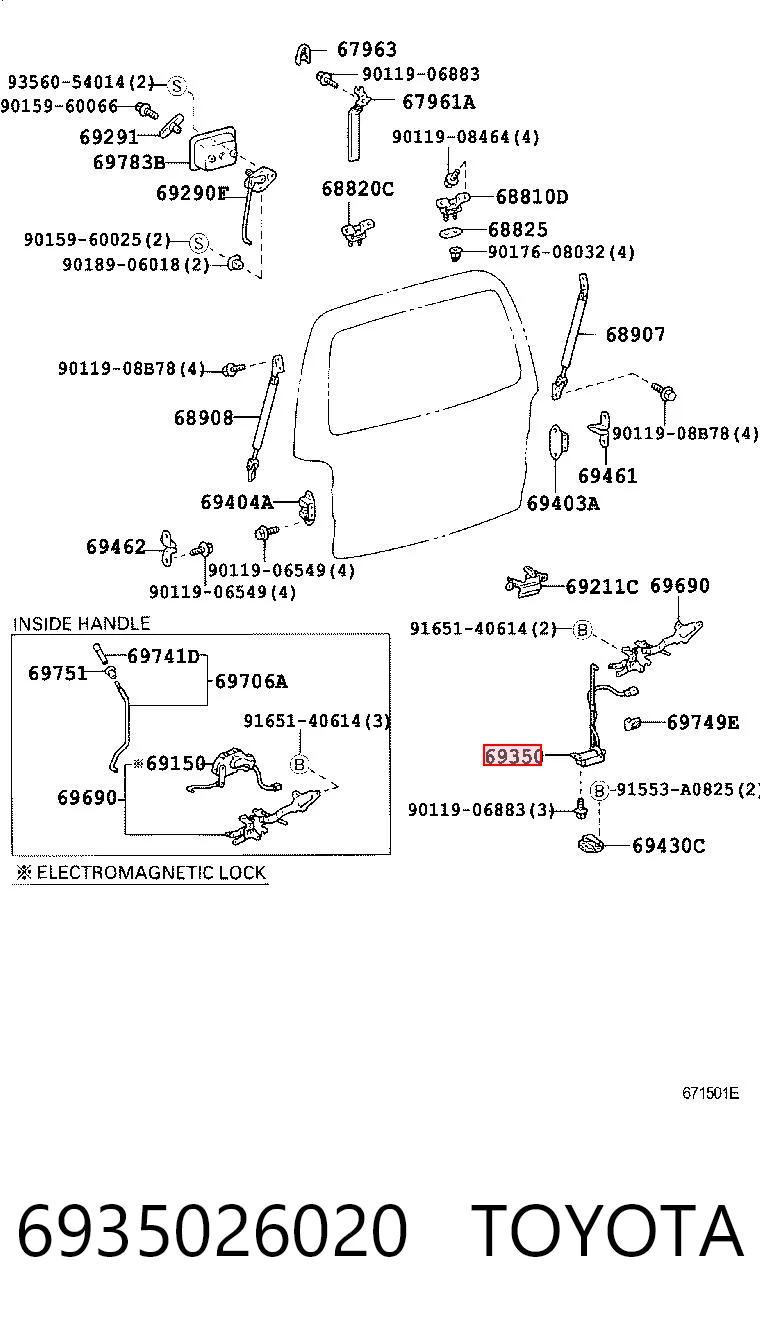 6935026020 Toyota