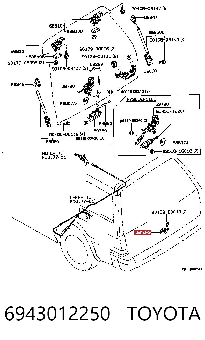 6943012250 Toyota