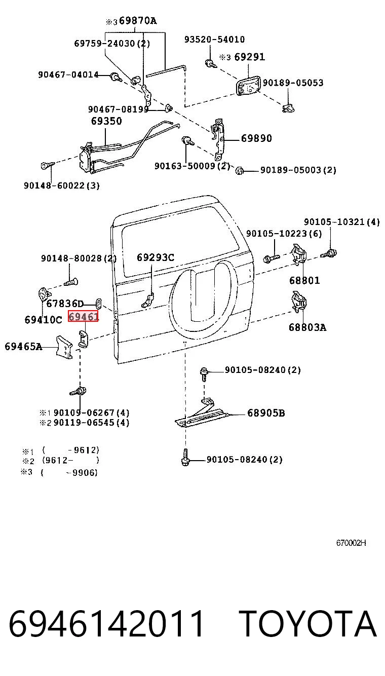 6946142011 Toyota