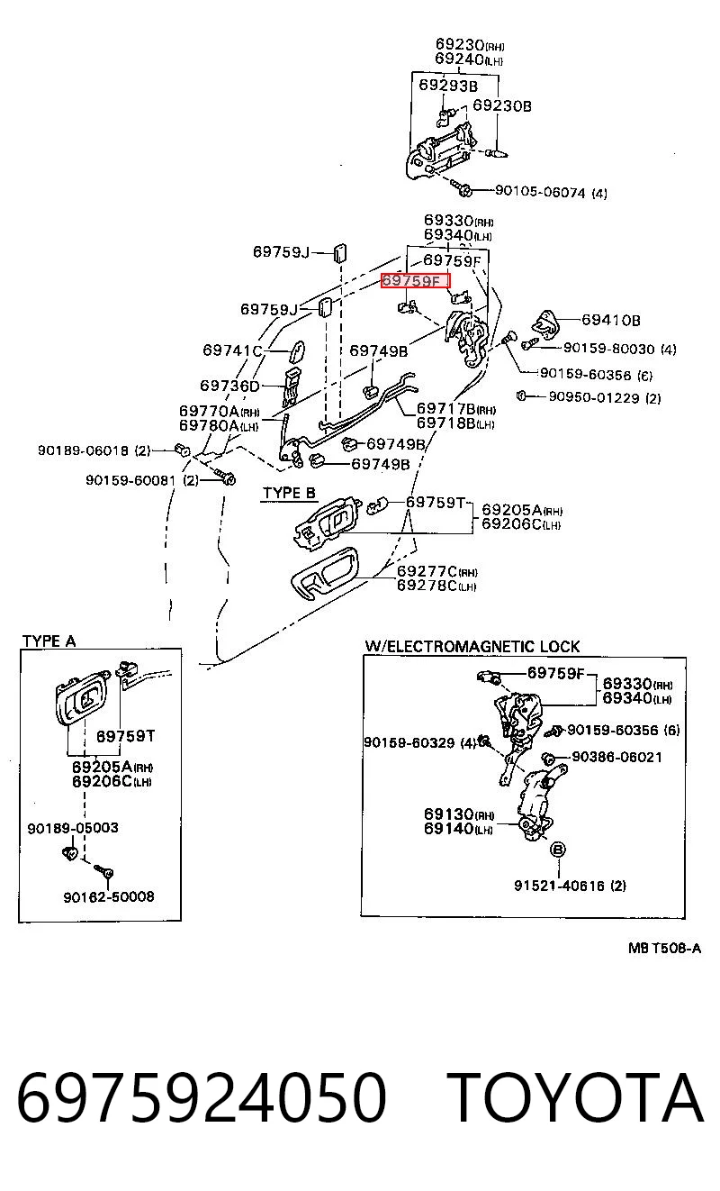 6975924050 Toyota