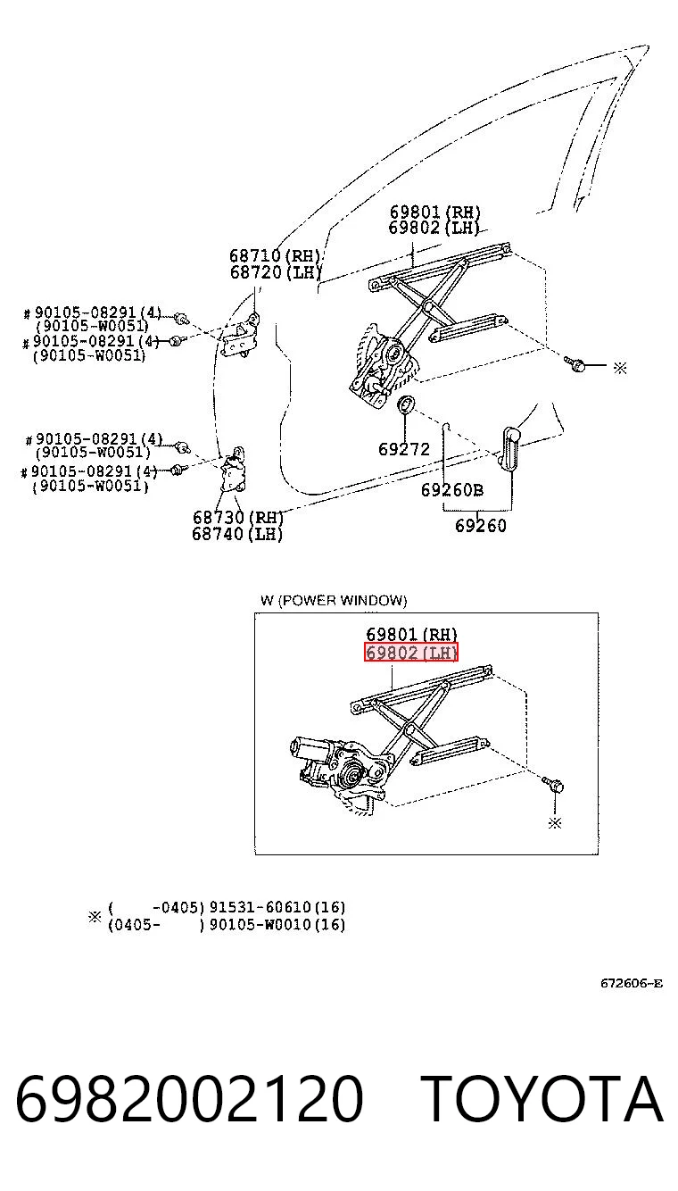 6982002120 Toyota