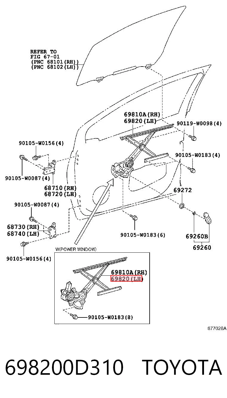 698200D310 Toyota