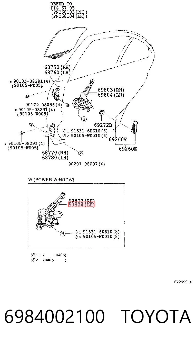 6984002100 Toyota
