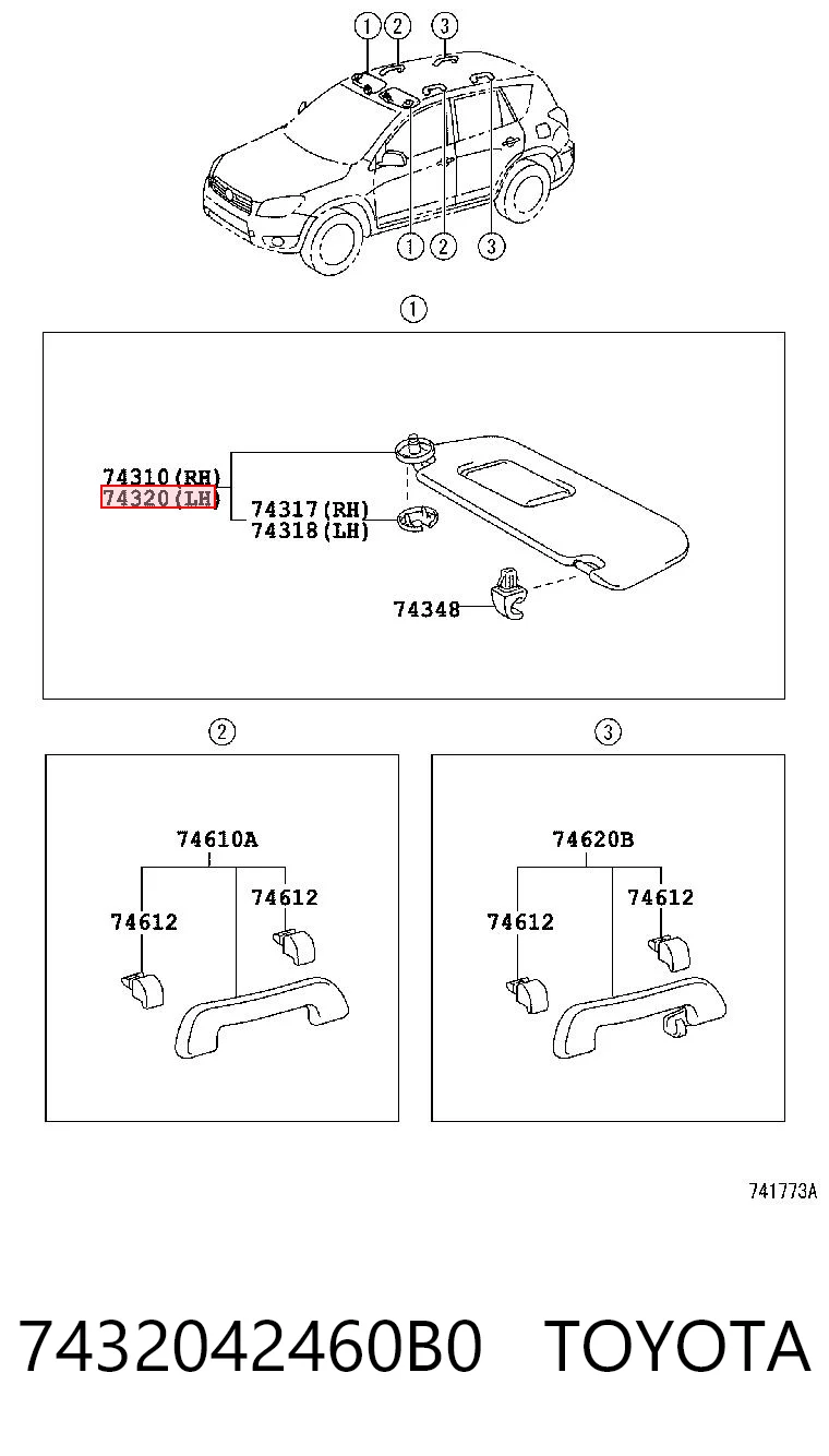 7432042460B0 Toyota