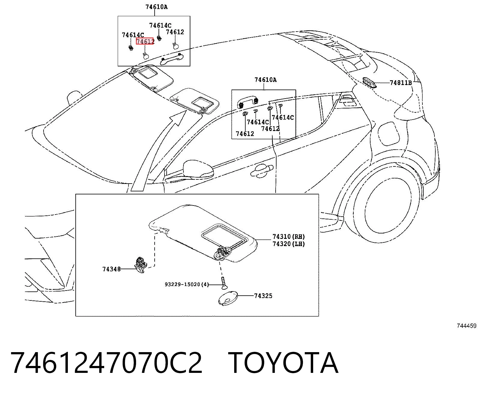 7461247070C2 Toyota