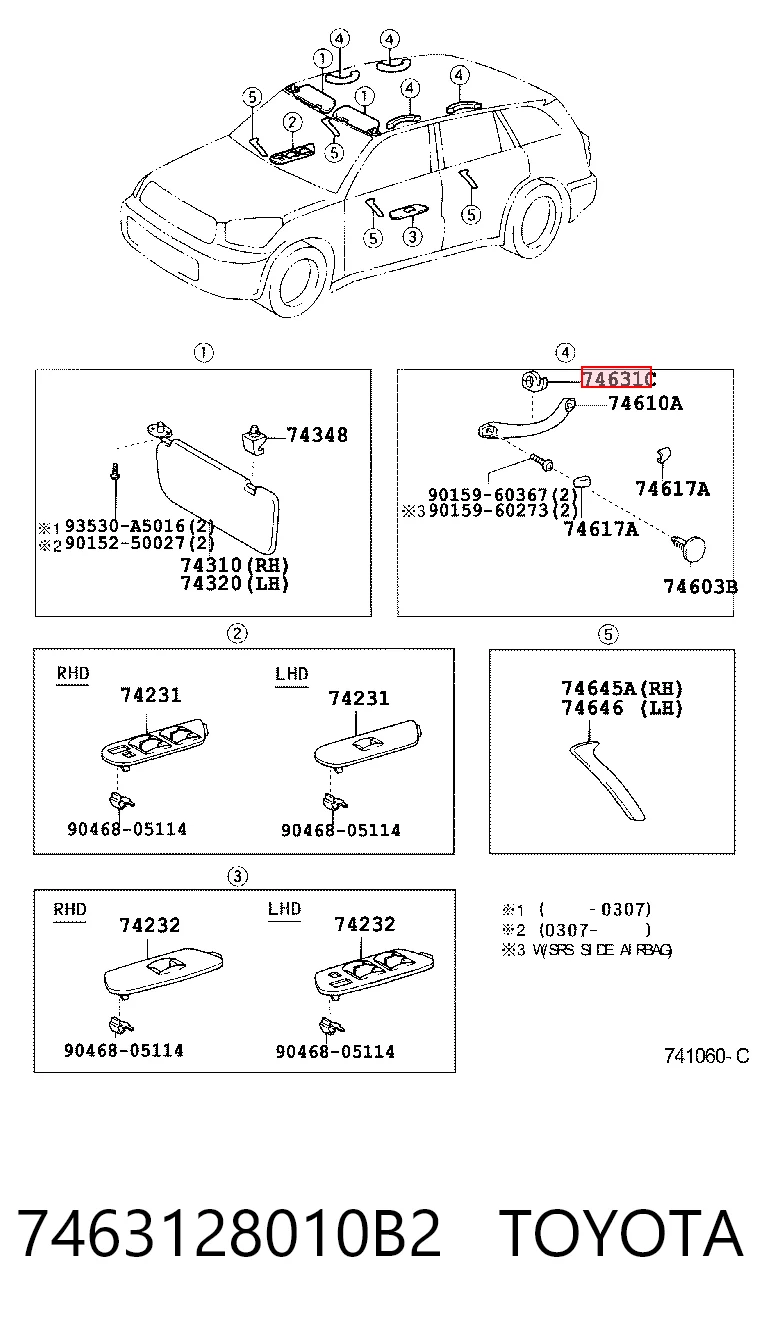 7463128010B2 Toyota