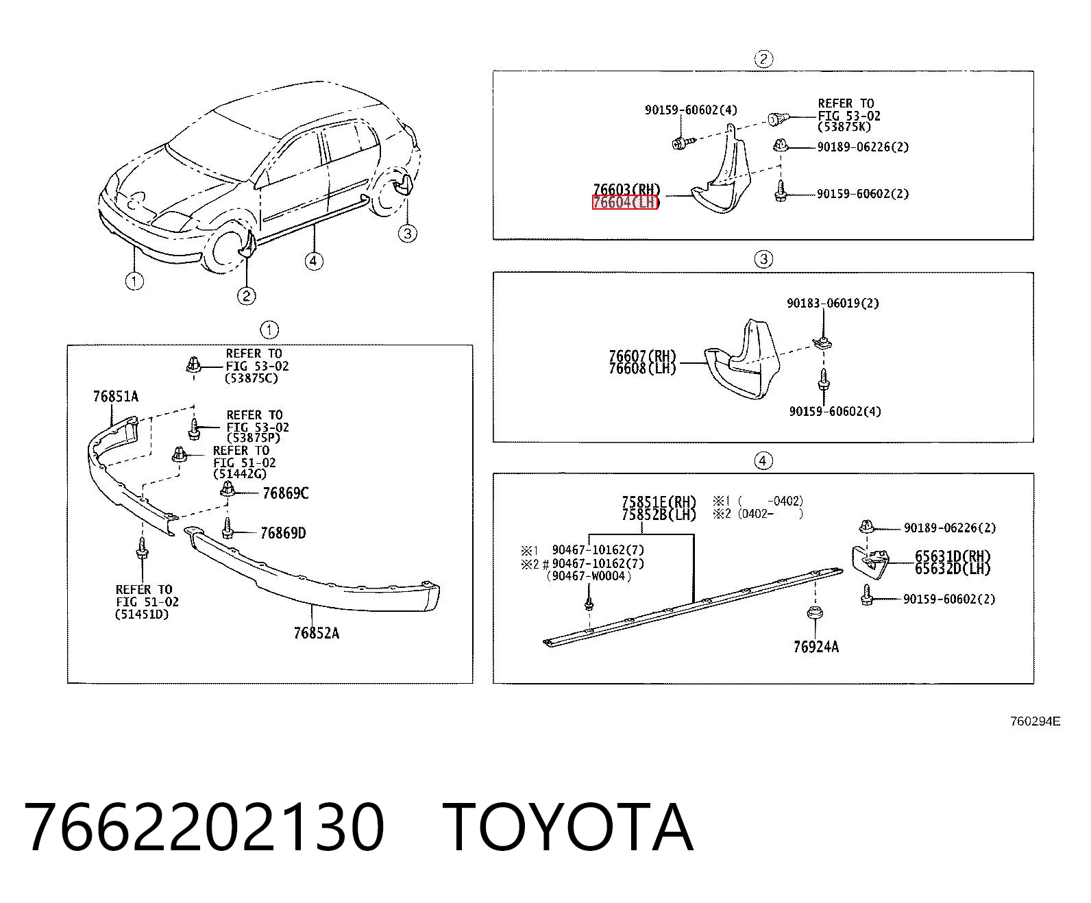 7662202130 Toyota