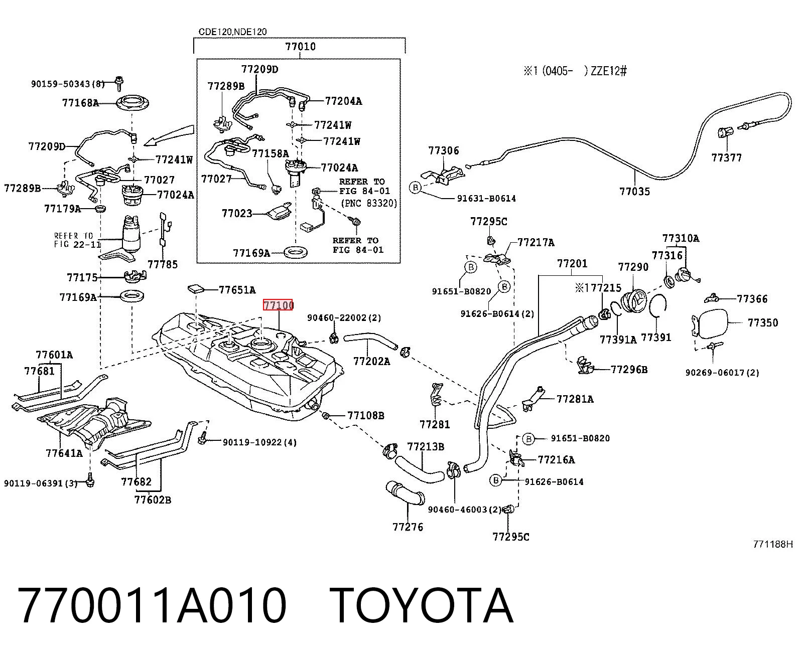 770011A010 Toyota