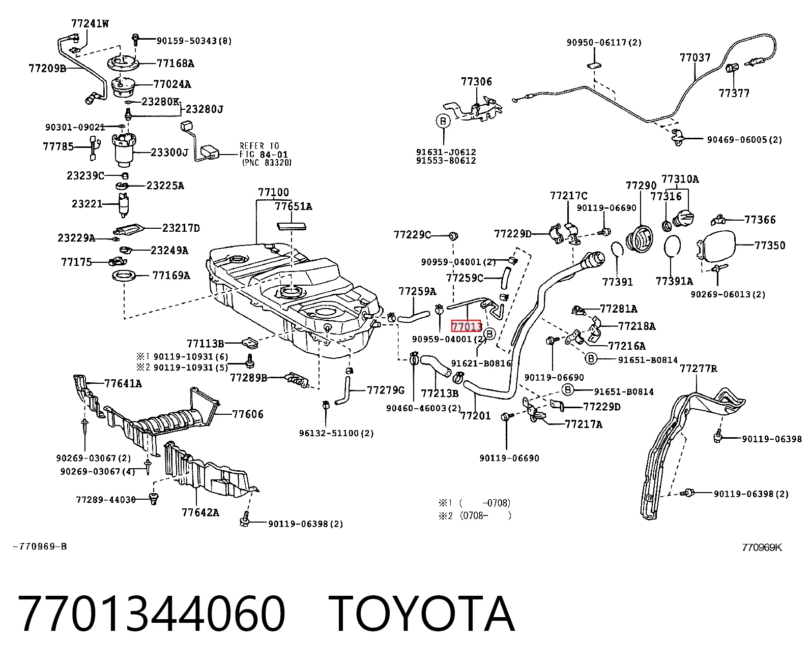 7701344060 Toyota
