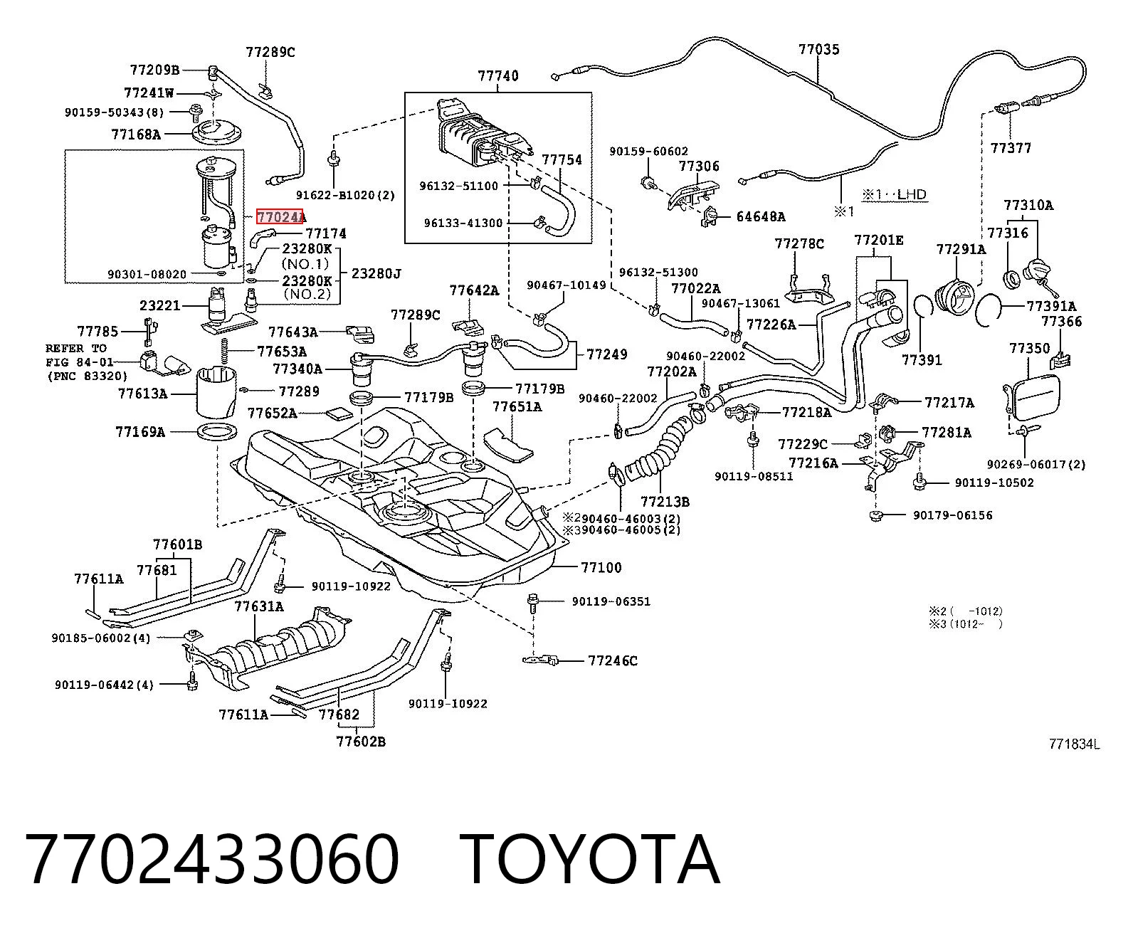 7702433060 Toyota