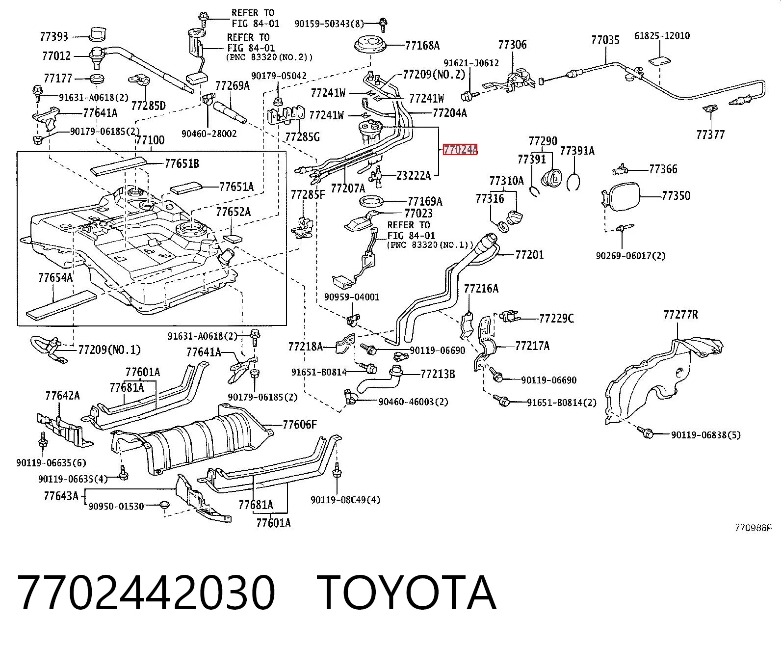 7702442030 Toyota