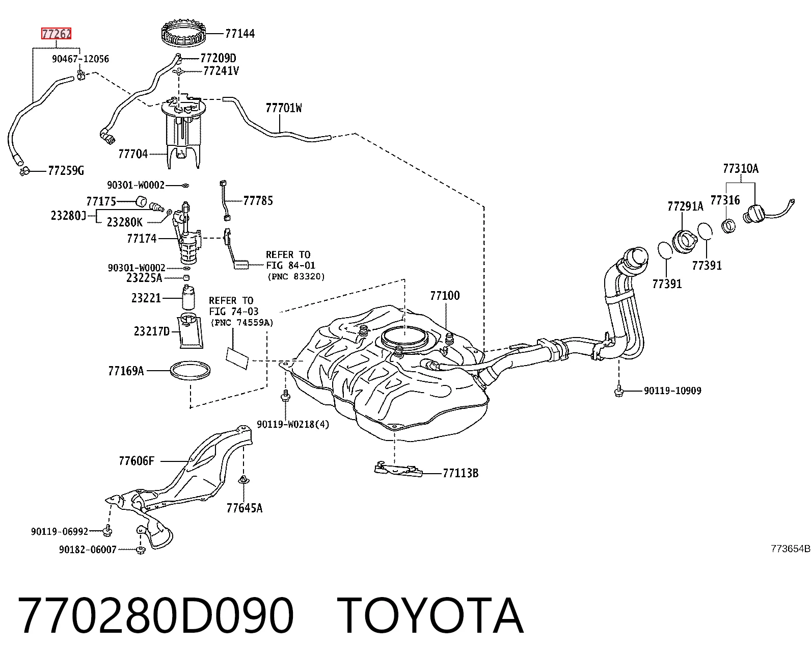 770280D090 Toyota