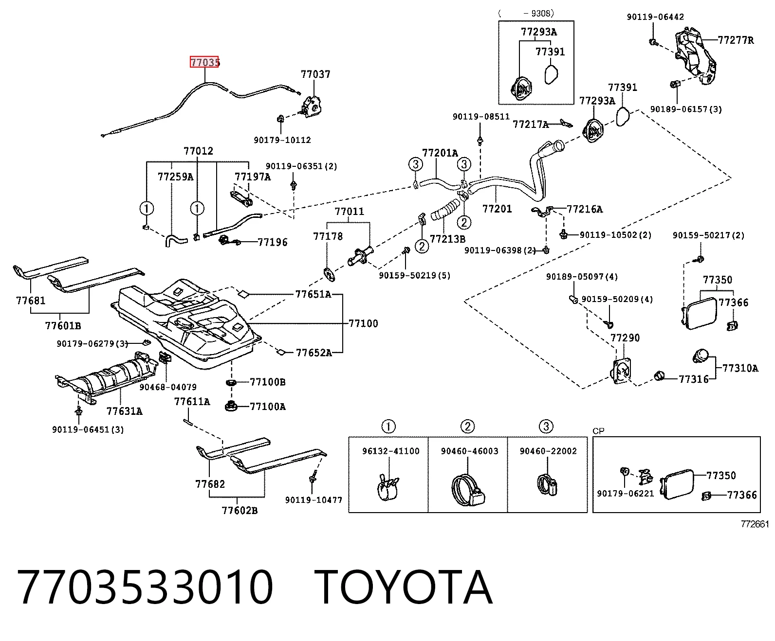 7703533010 Toyota