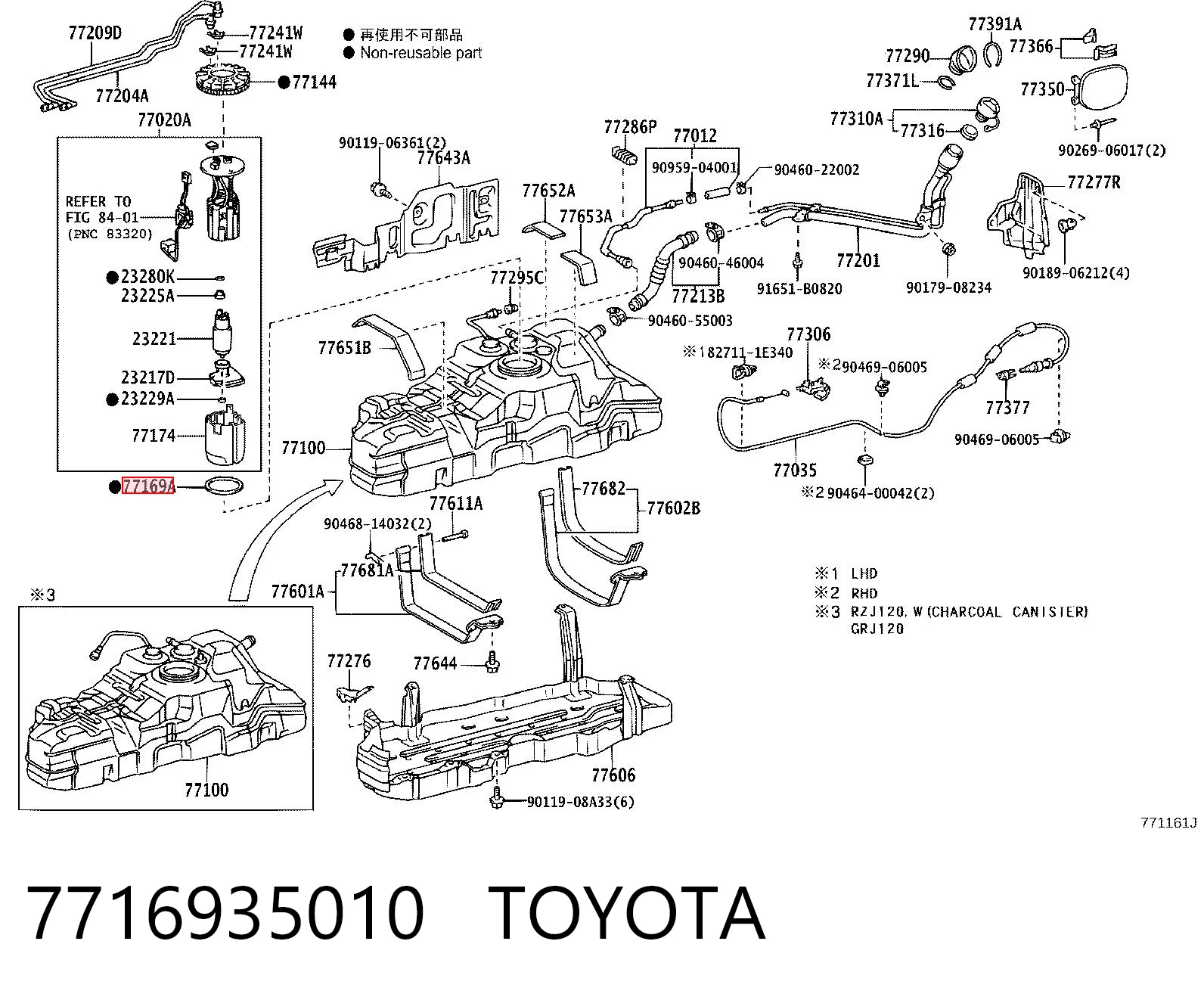 7716935010 Toyota