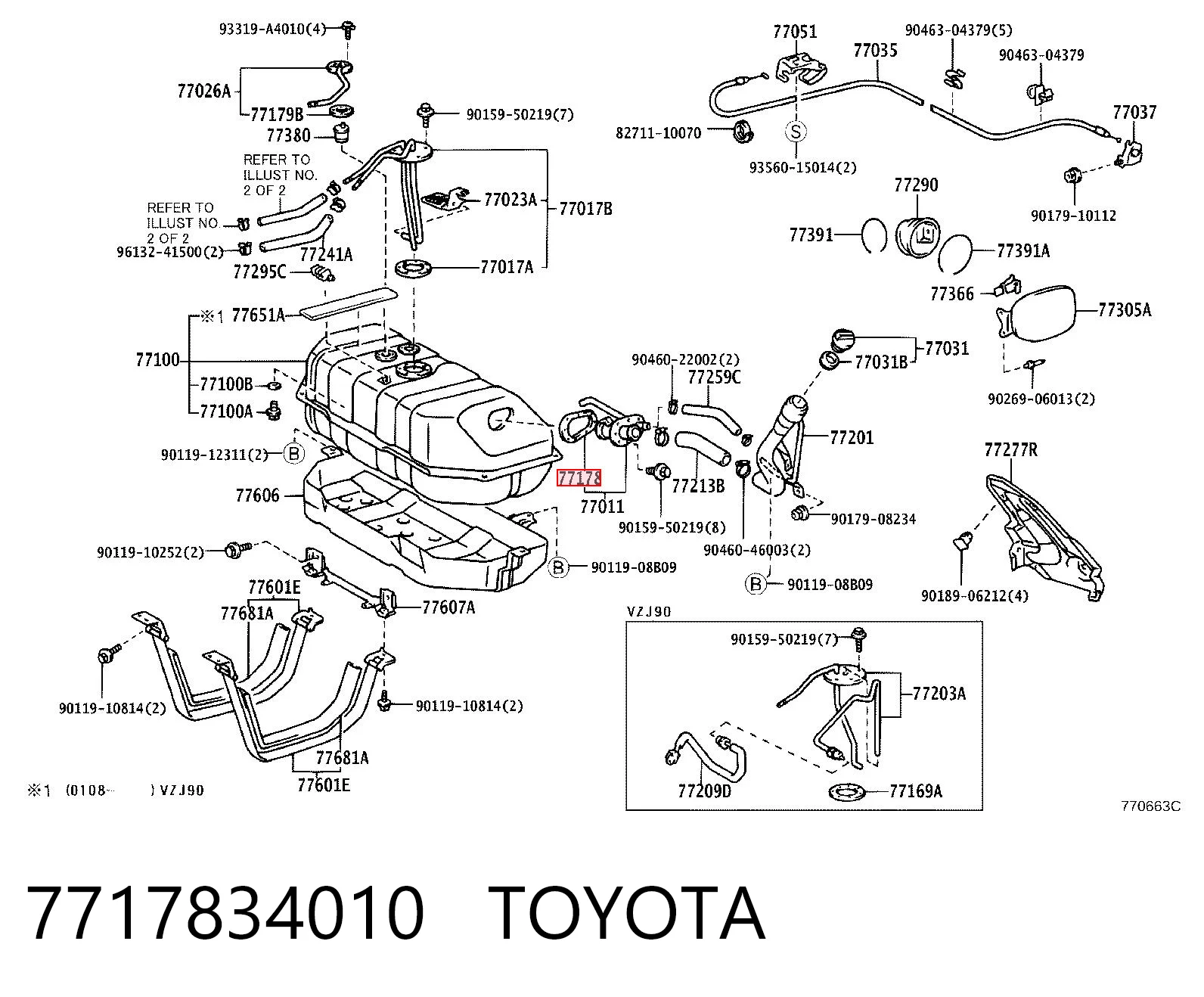 7717834010 Toyota