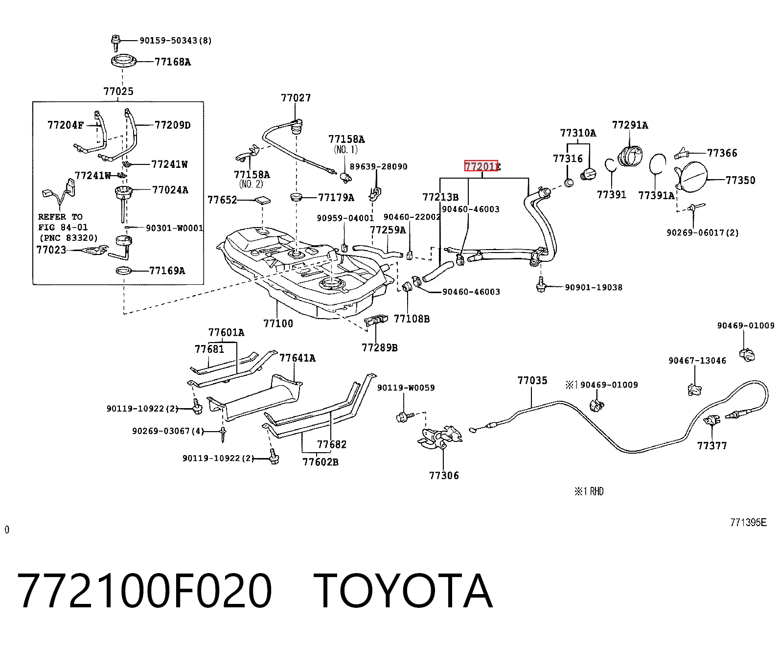 772100F020 Toyota