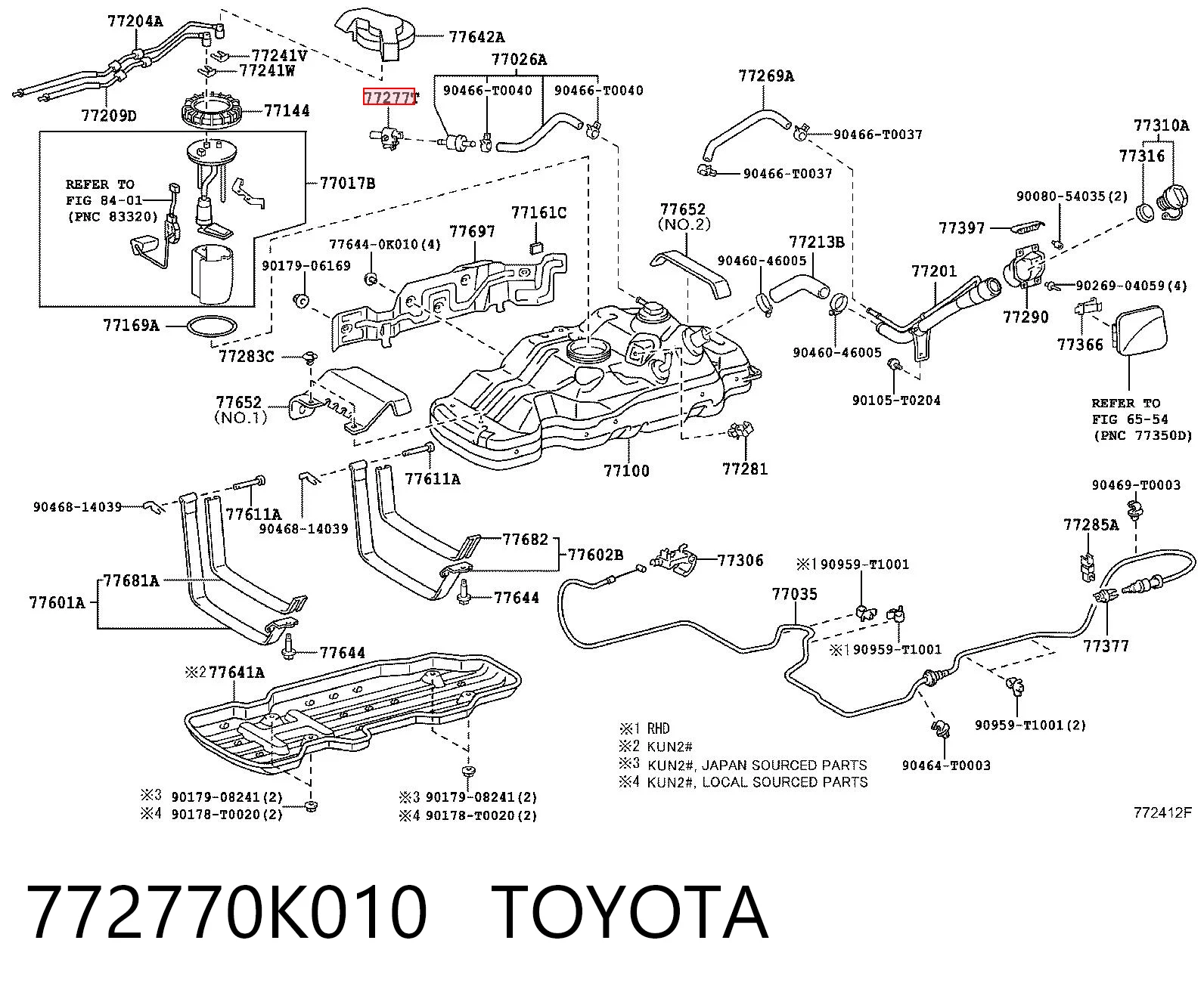 772770K010 Toyota