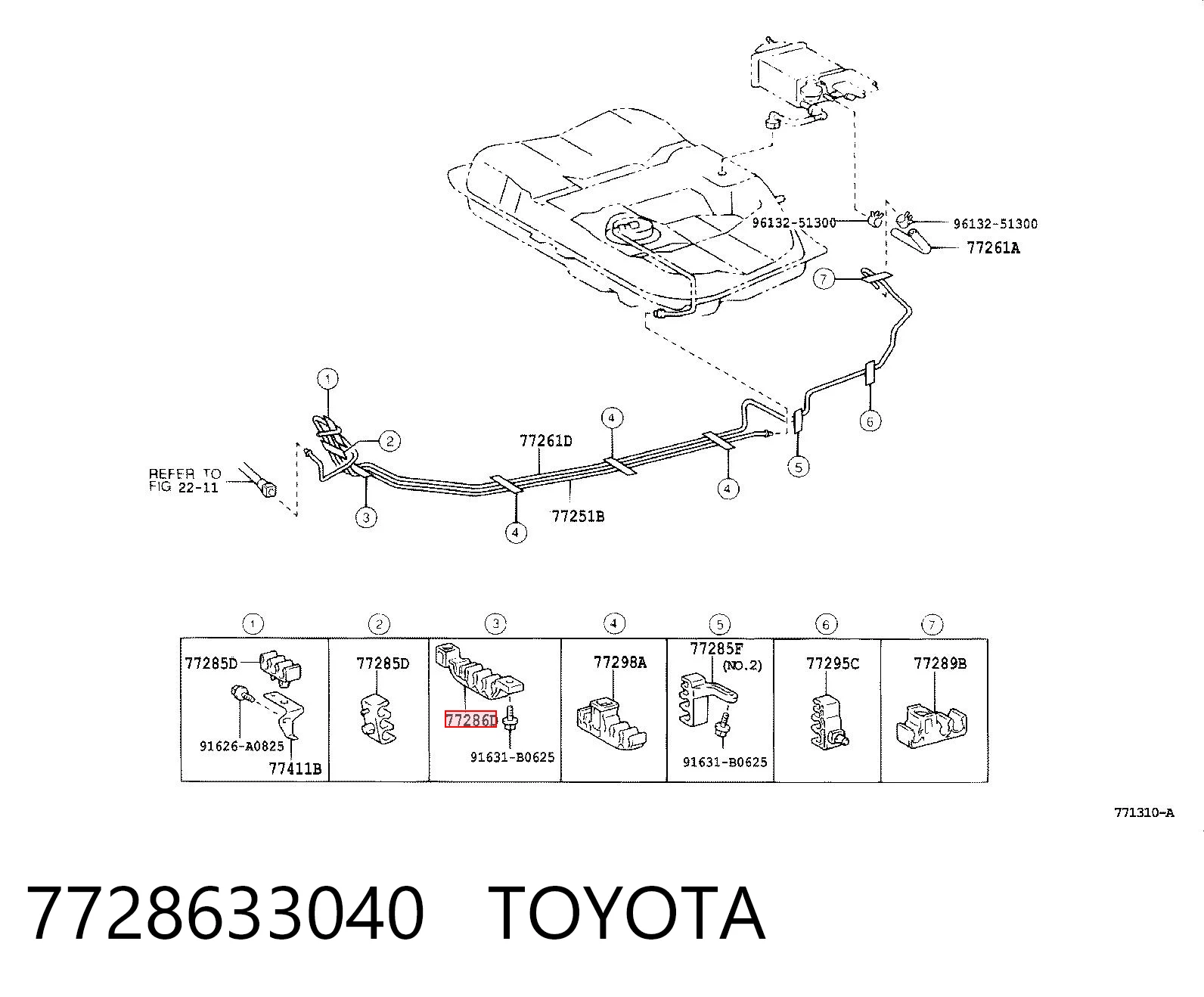 7728633040 Toyota