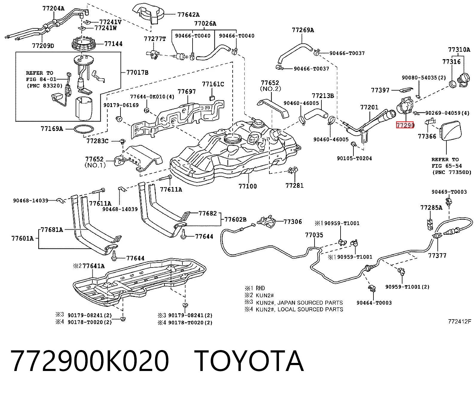 772900K020 Toyota