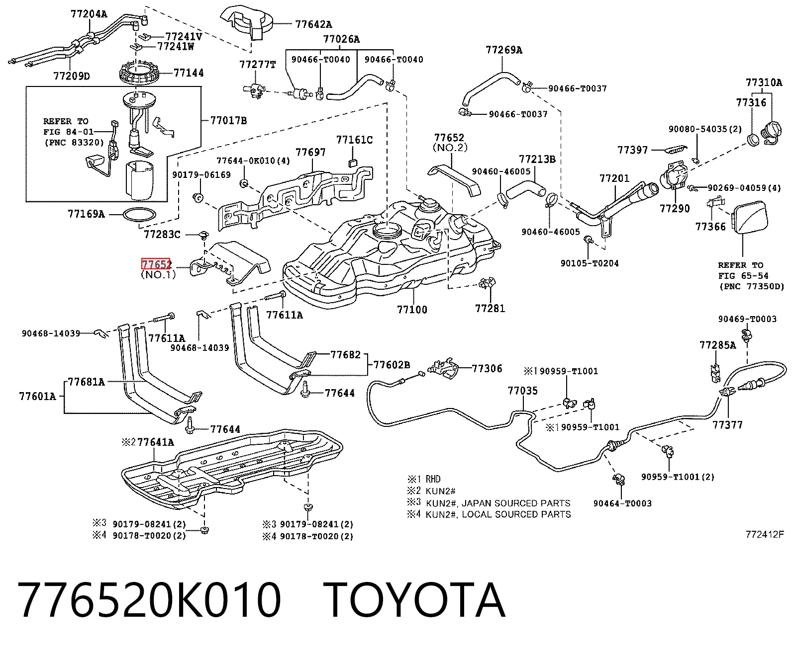 776520K010 Toyota