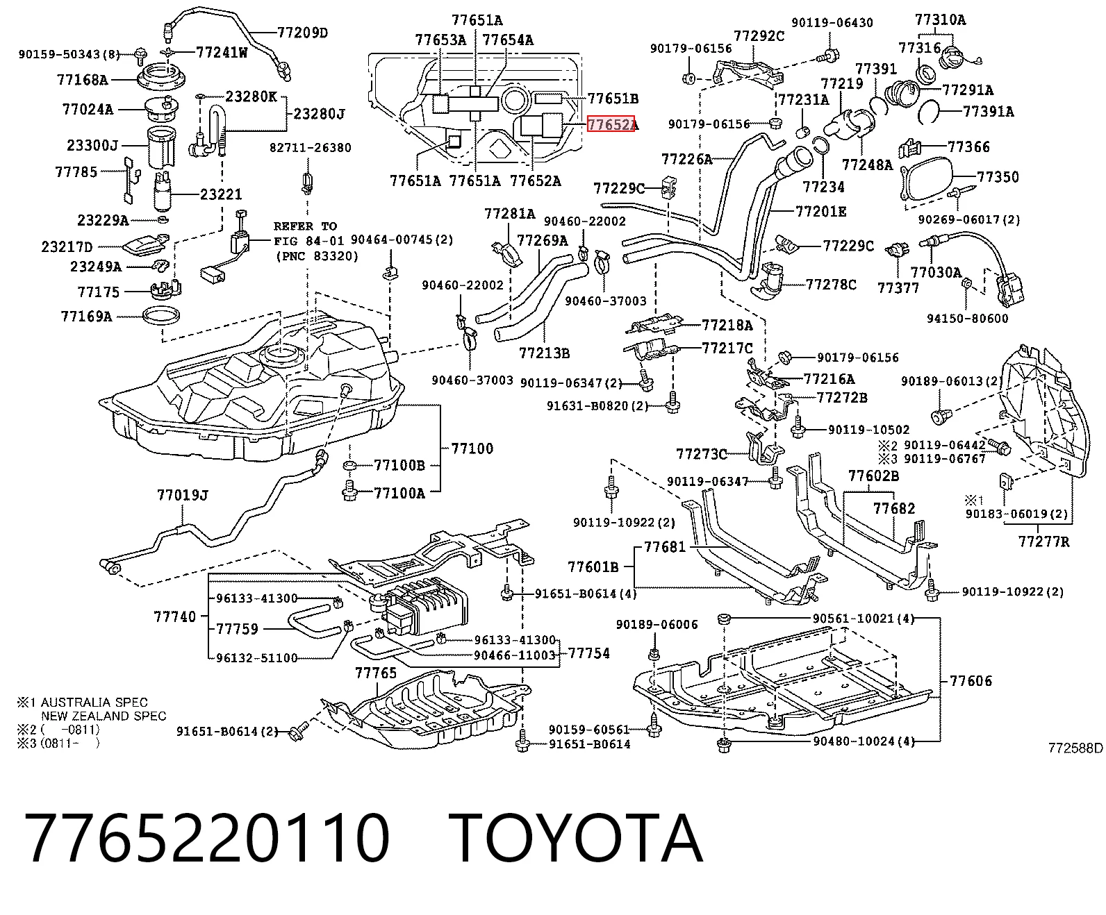 7765220110 Toyota