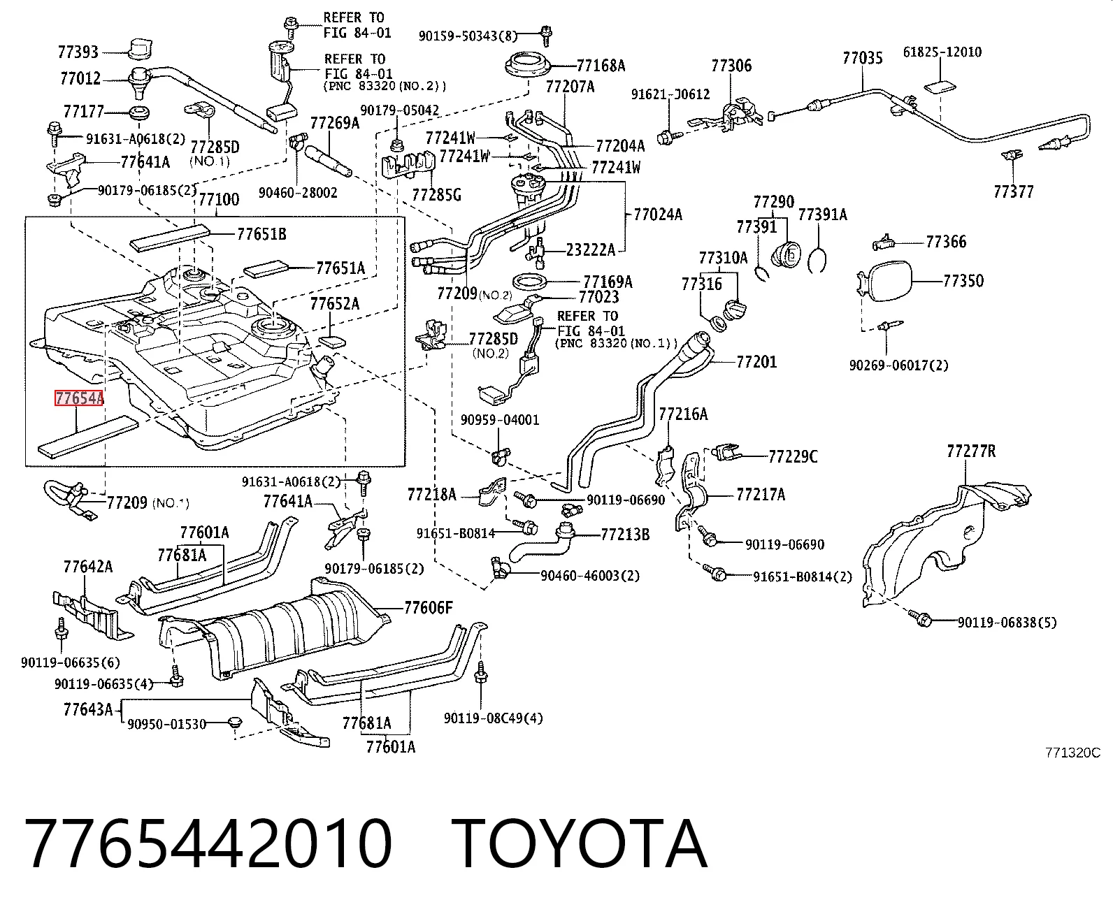 7765442010 Toyota