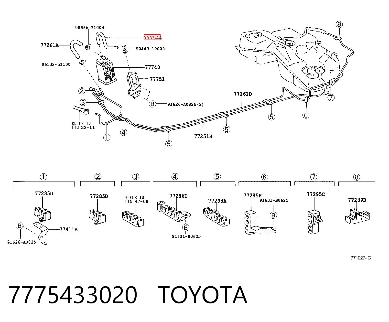 7775433020 Toyota