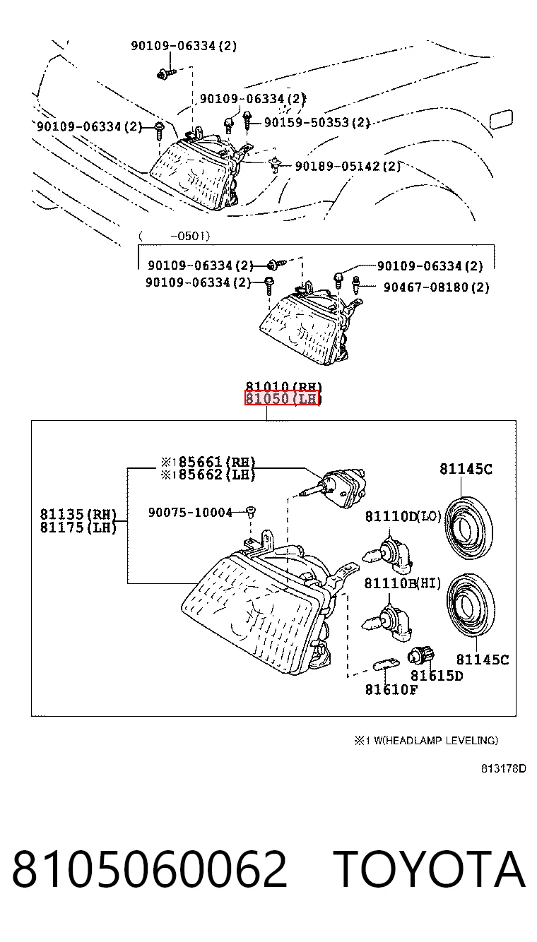 Land Cruiser SUV (1998-2005) original desde 205,81 €