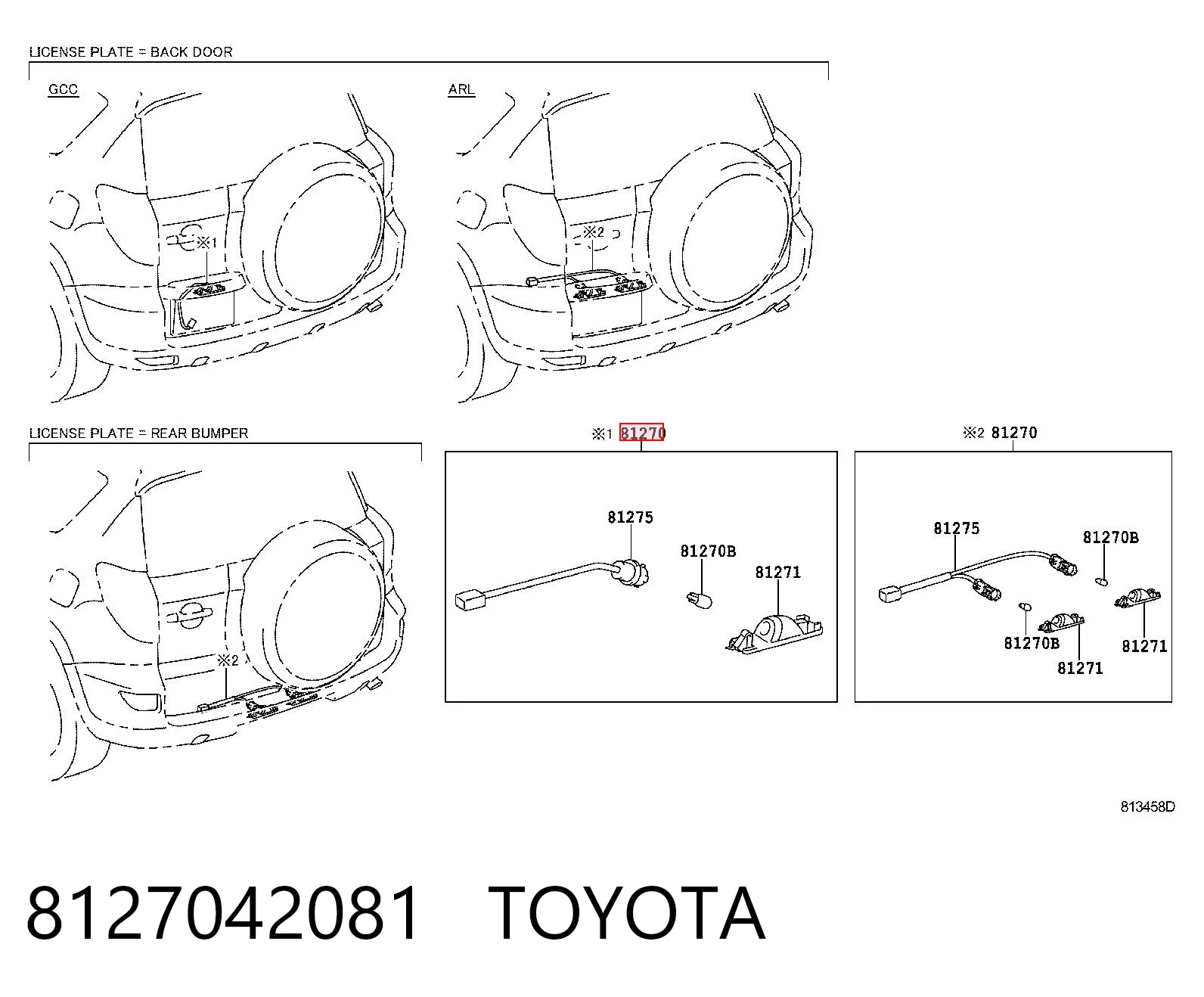 8127042081 Toyota