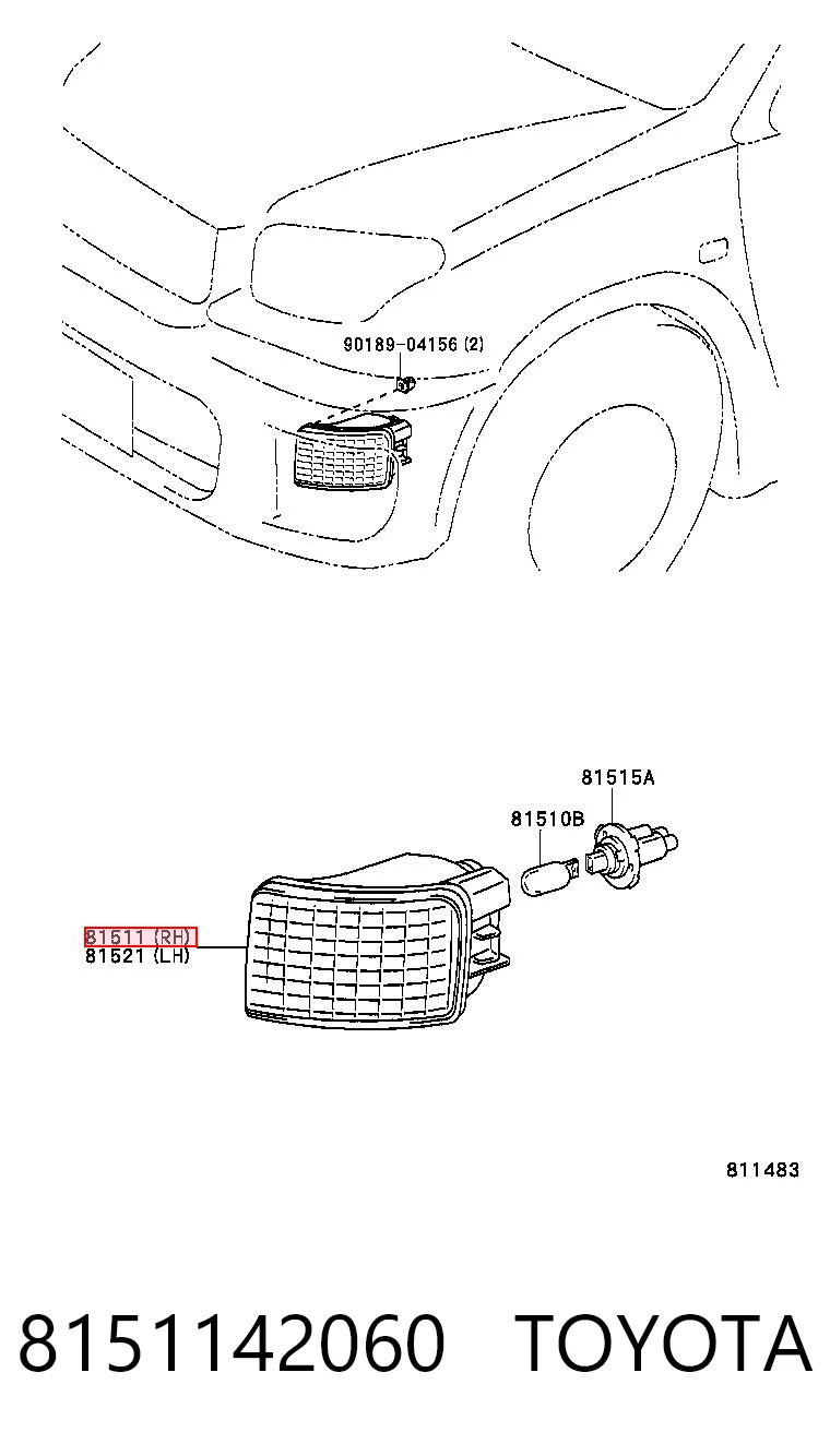 8151142060 Toyota