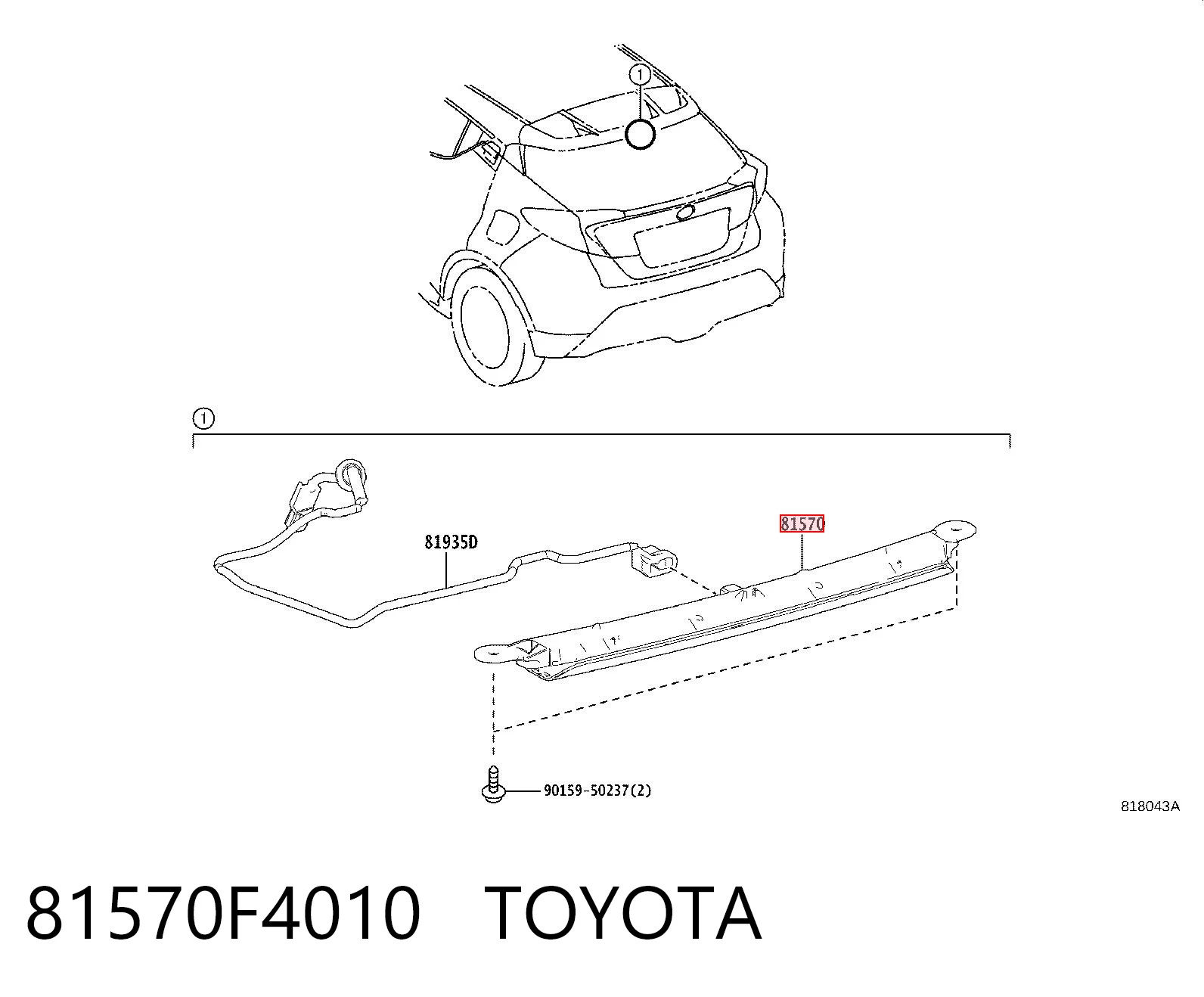 81570F4010 Toyota