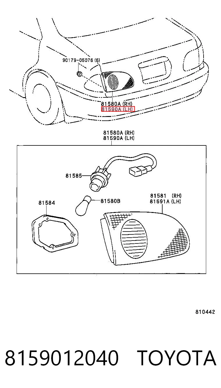 8159012040 Toyota