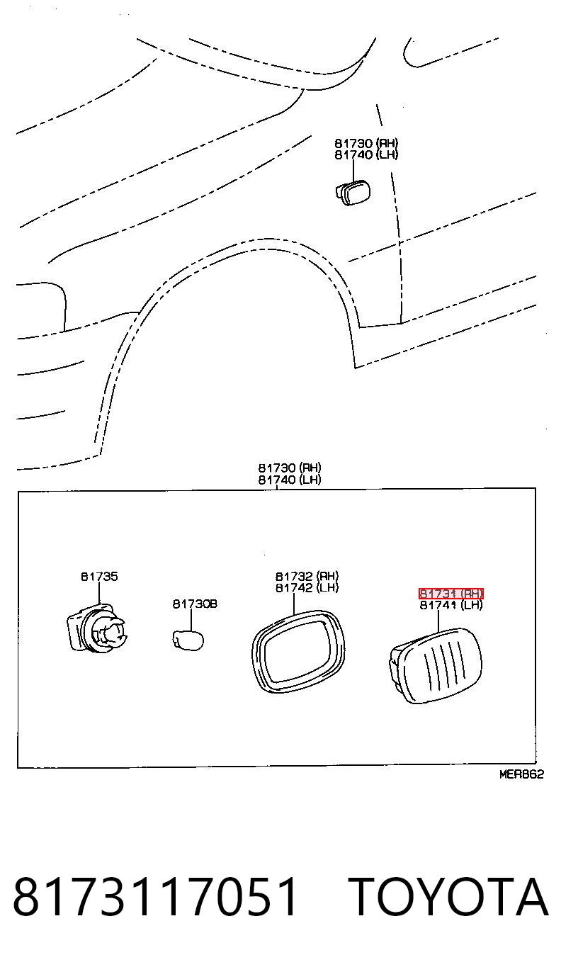 8173117051 Toyota