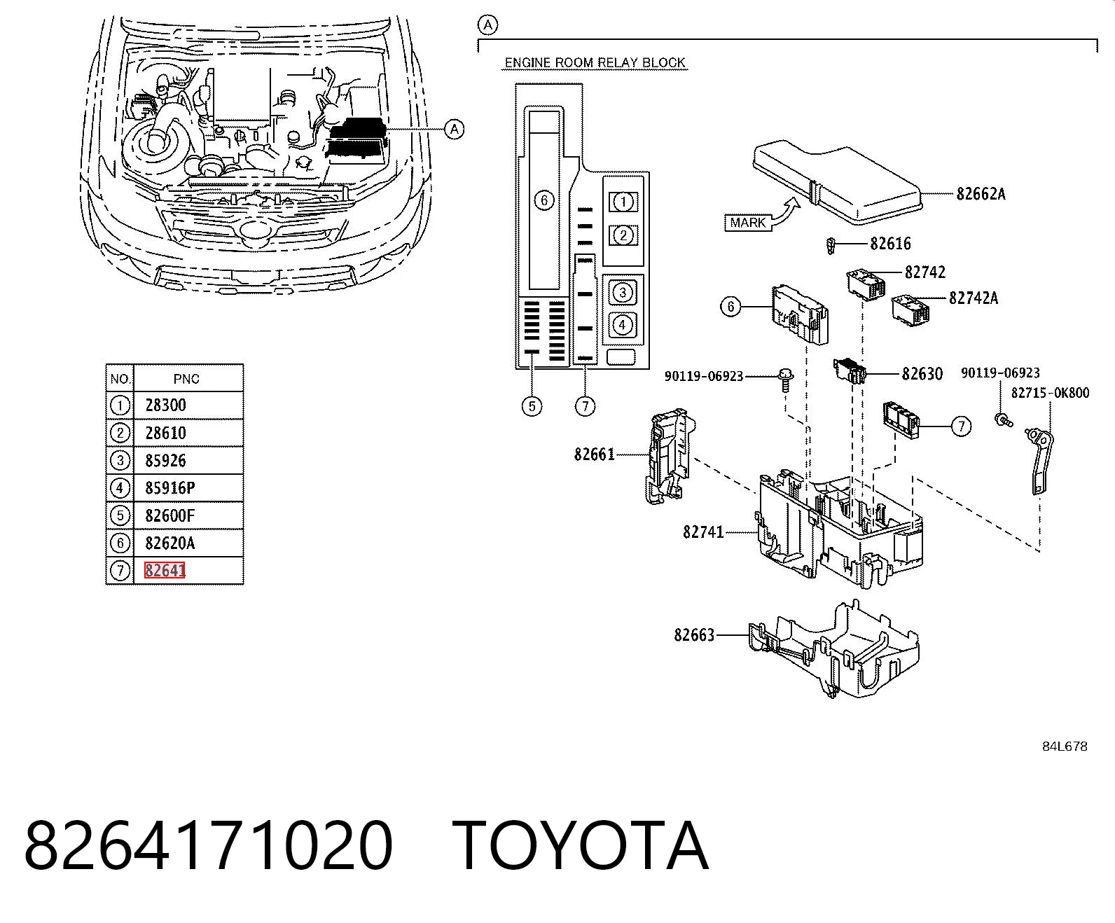 8264171020 Toyota 