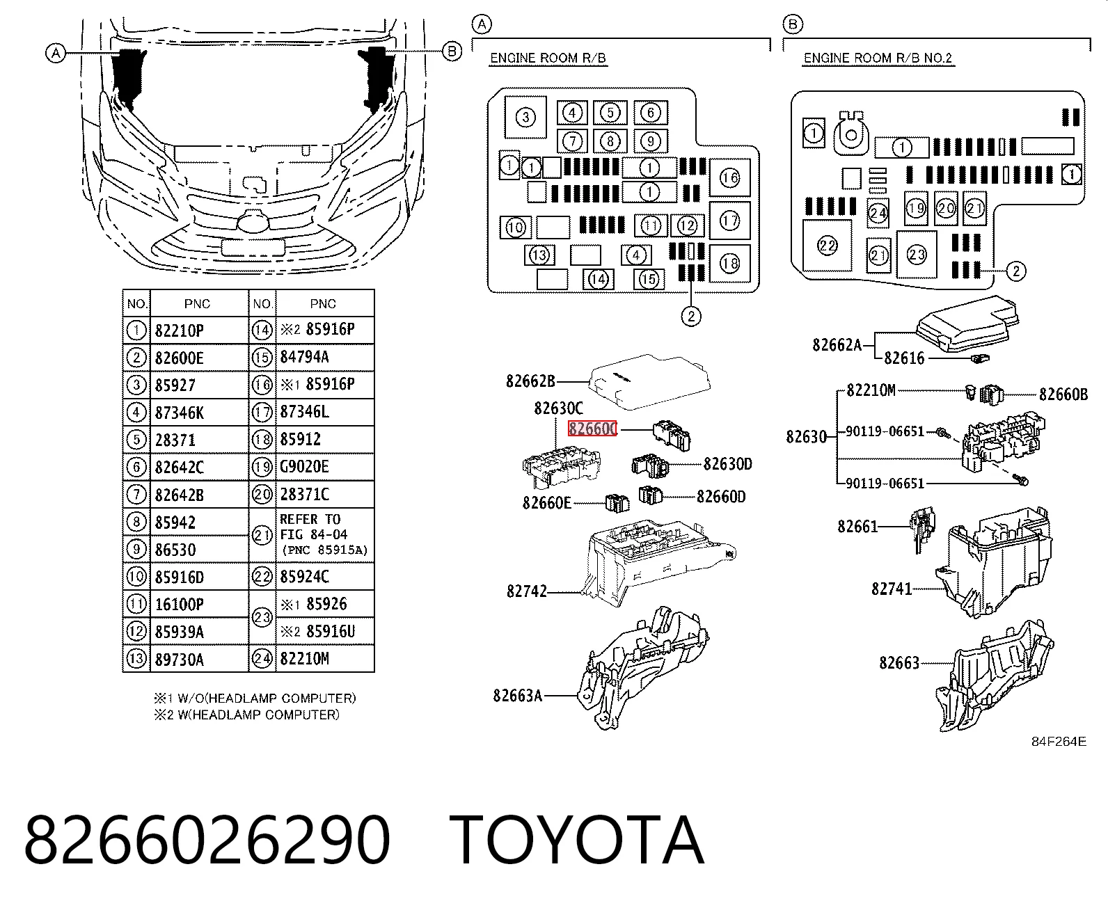 8266026290 Toyota