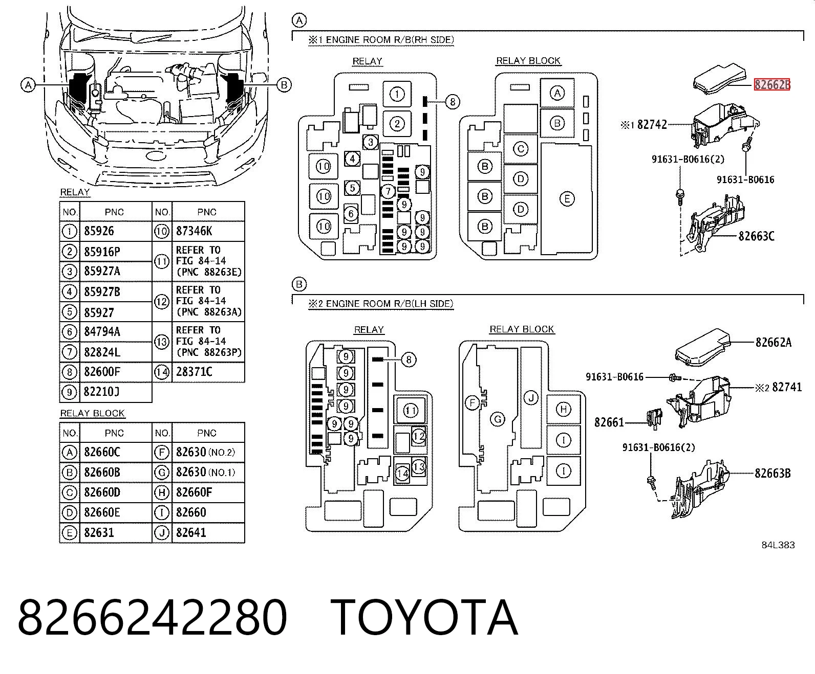 8266242280 Toyota