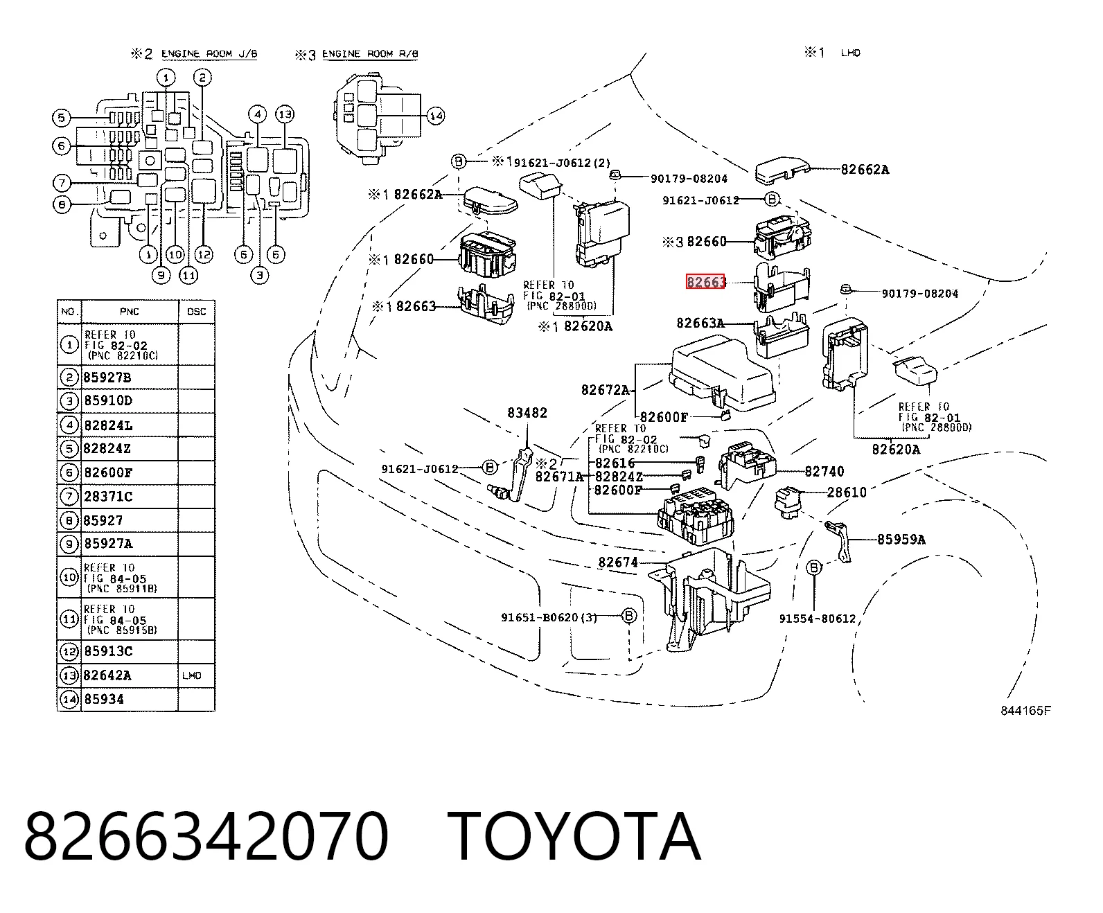 8266342070 Toyota