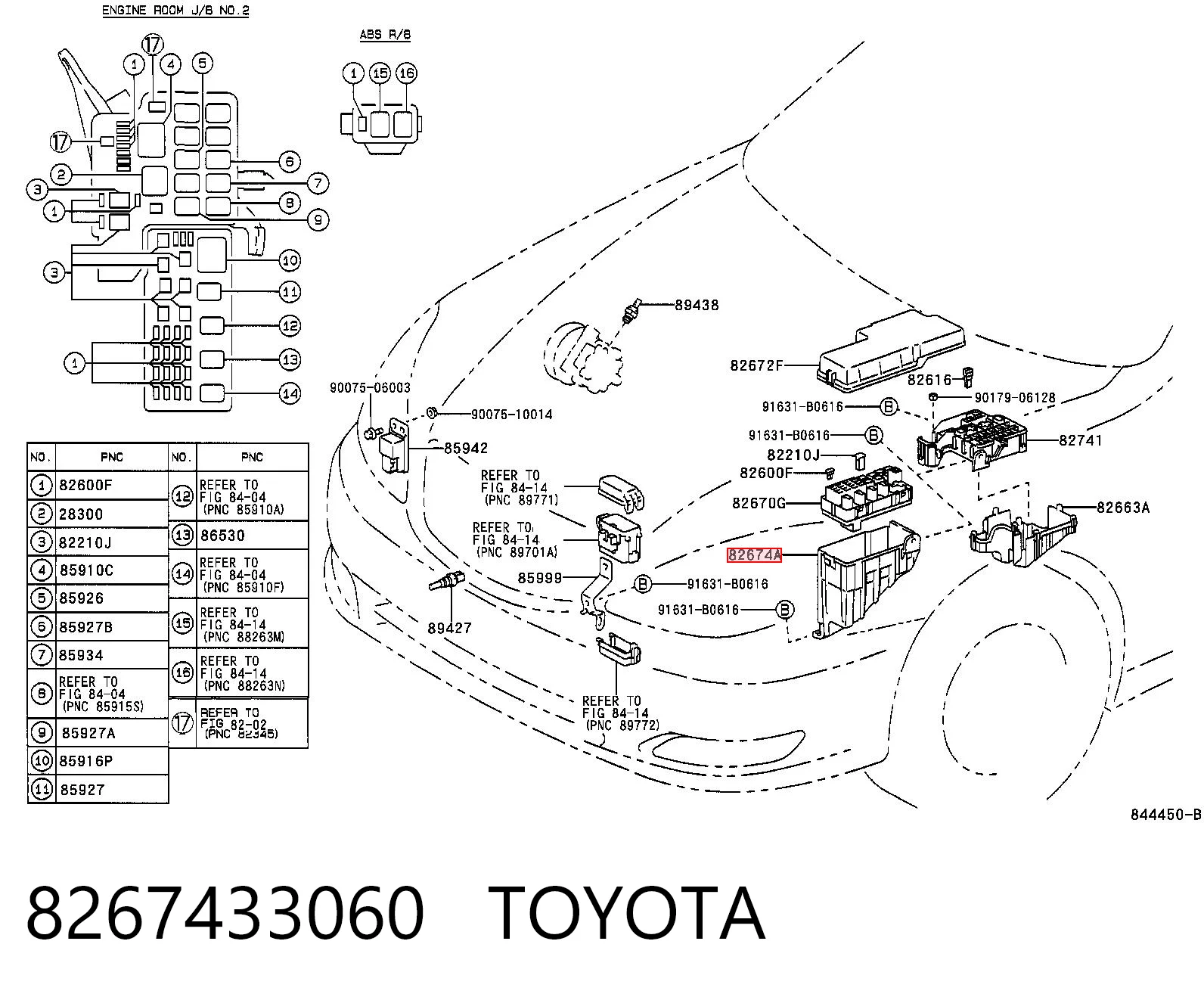8267433060 Toyota