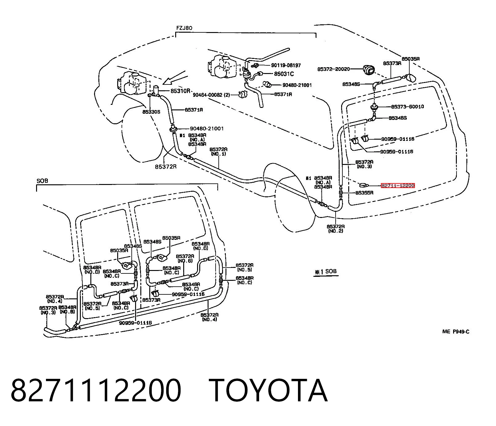 8271112200 Toyota 