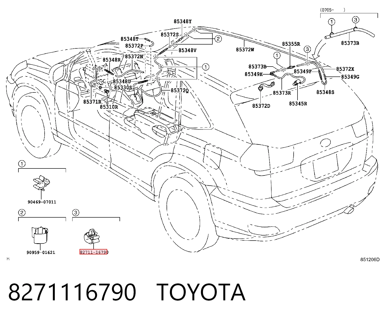 8271116790 Toyota
