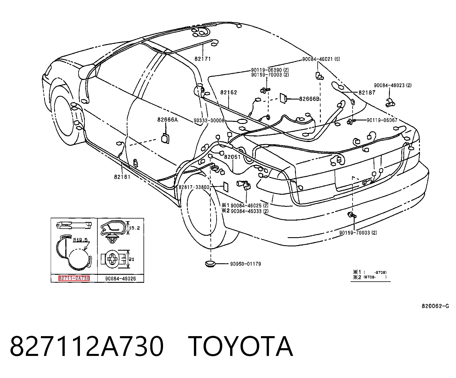 827112A730 Toyota