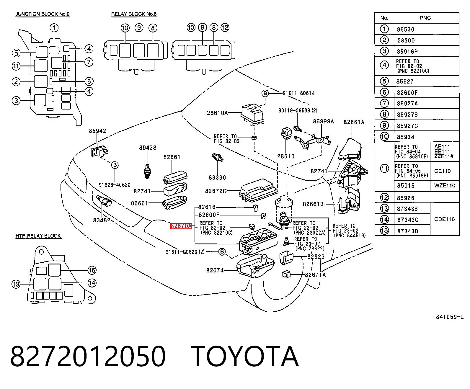 8272012050 Toyota