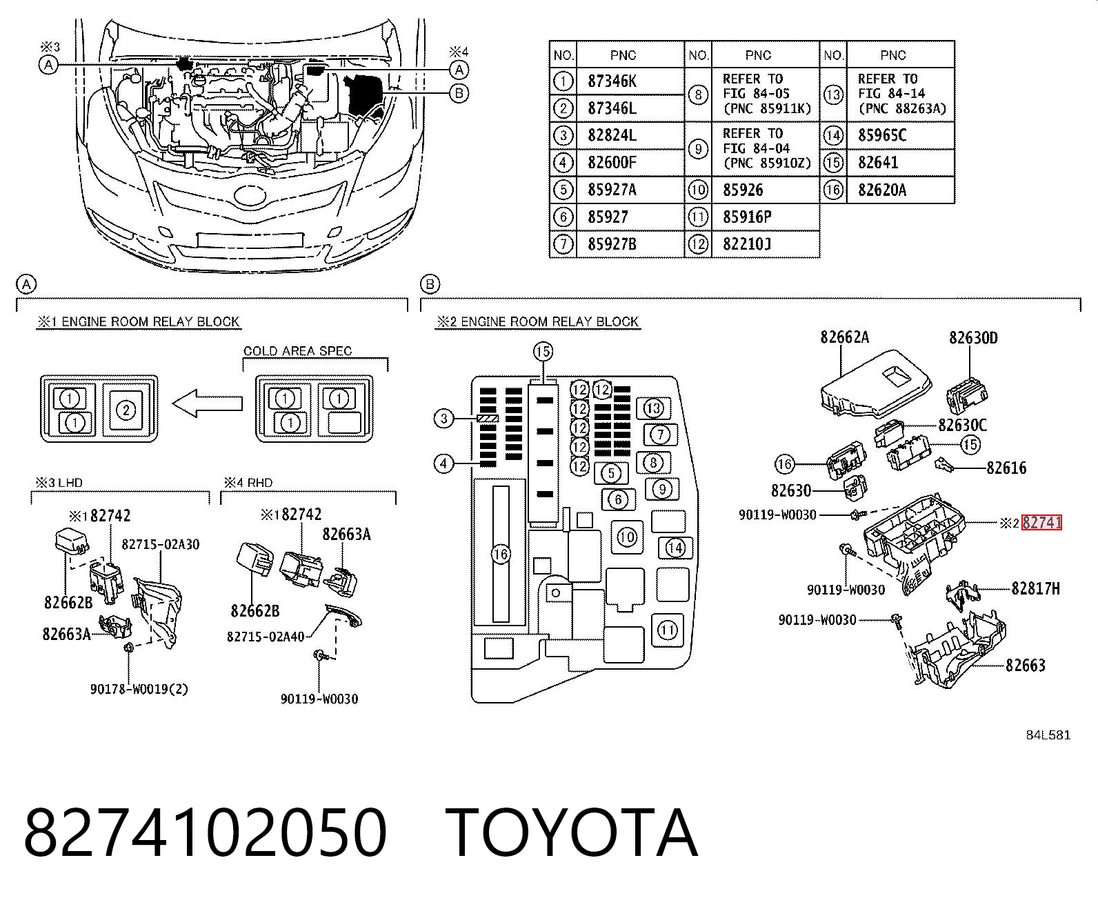 8274102050 Toyota